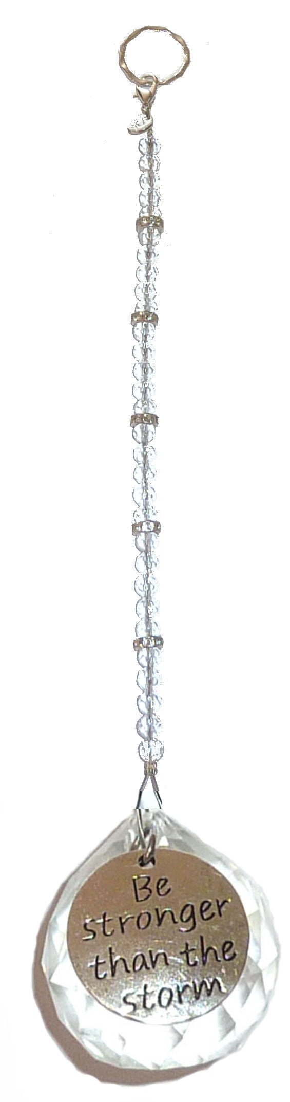 Beaded Suncatcher - Be Stronger Than The Storm