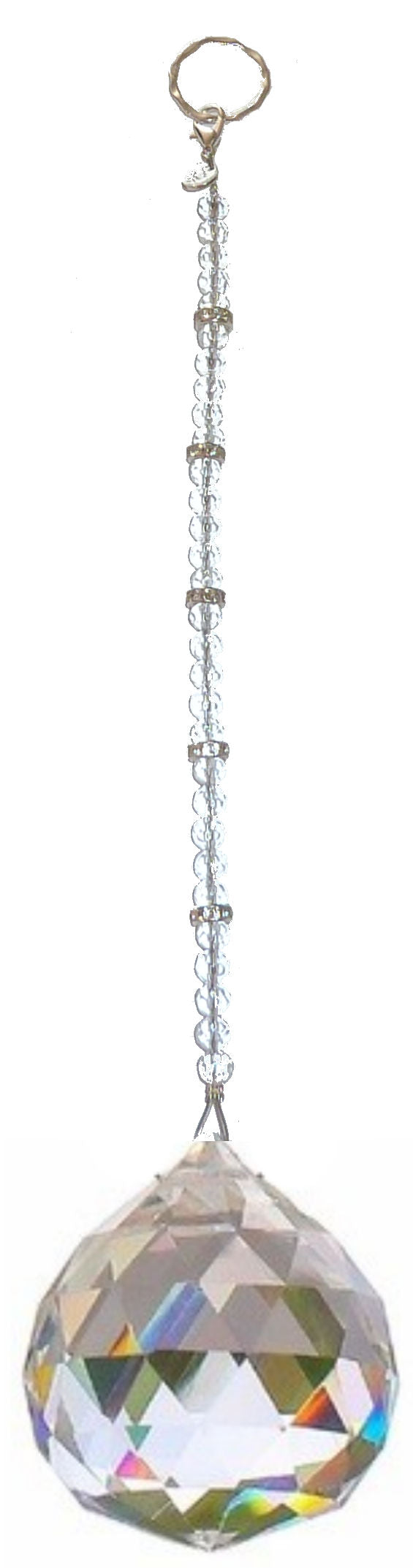 Beaded Suncatcher - 30mm Crystal
