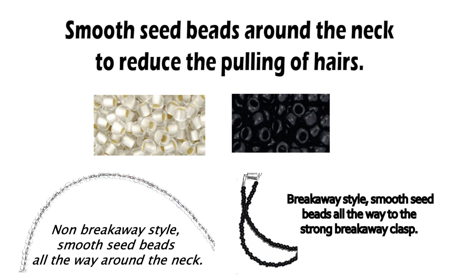 Magnetic Breakaway - Women's Beaded Fashion Necklace Lanyard, Made In USA, Vintage Turquoise Look, Strong Badge ID Holder for Keys and Name Tag. 34 inches Long