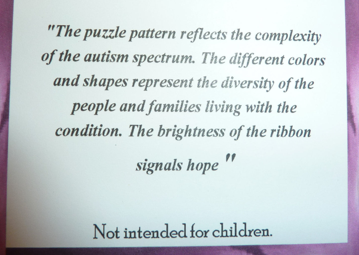 Autism Awareness Bracelet Stretch -6mm