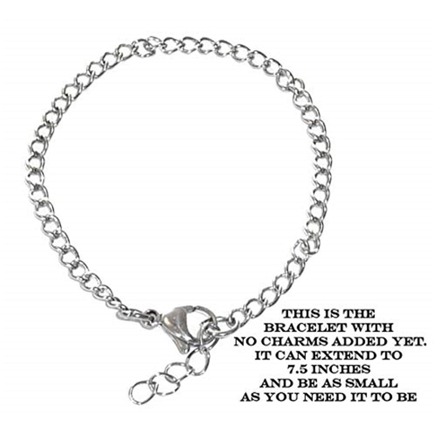 Encouragement - Custom Charm Bracelet Set
