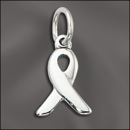 Cancer Awareness Ribbons .925 Sterling Silver