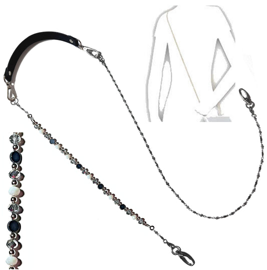 Artistic Beaded - Women's Crossbody Beaded Adjustable Strap Lightweight Cell Phone Wallet Handbag Purse Fashion Strong 51"