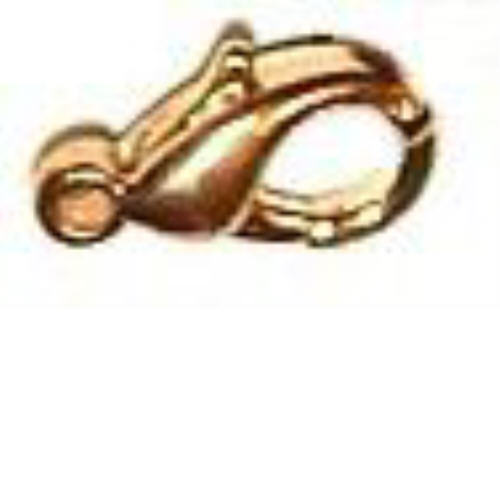 12mm Gold Plated Clasps Pack of 25