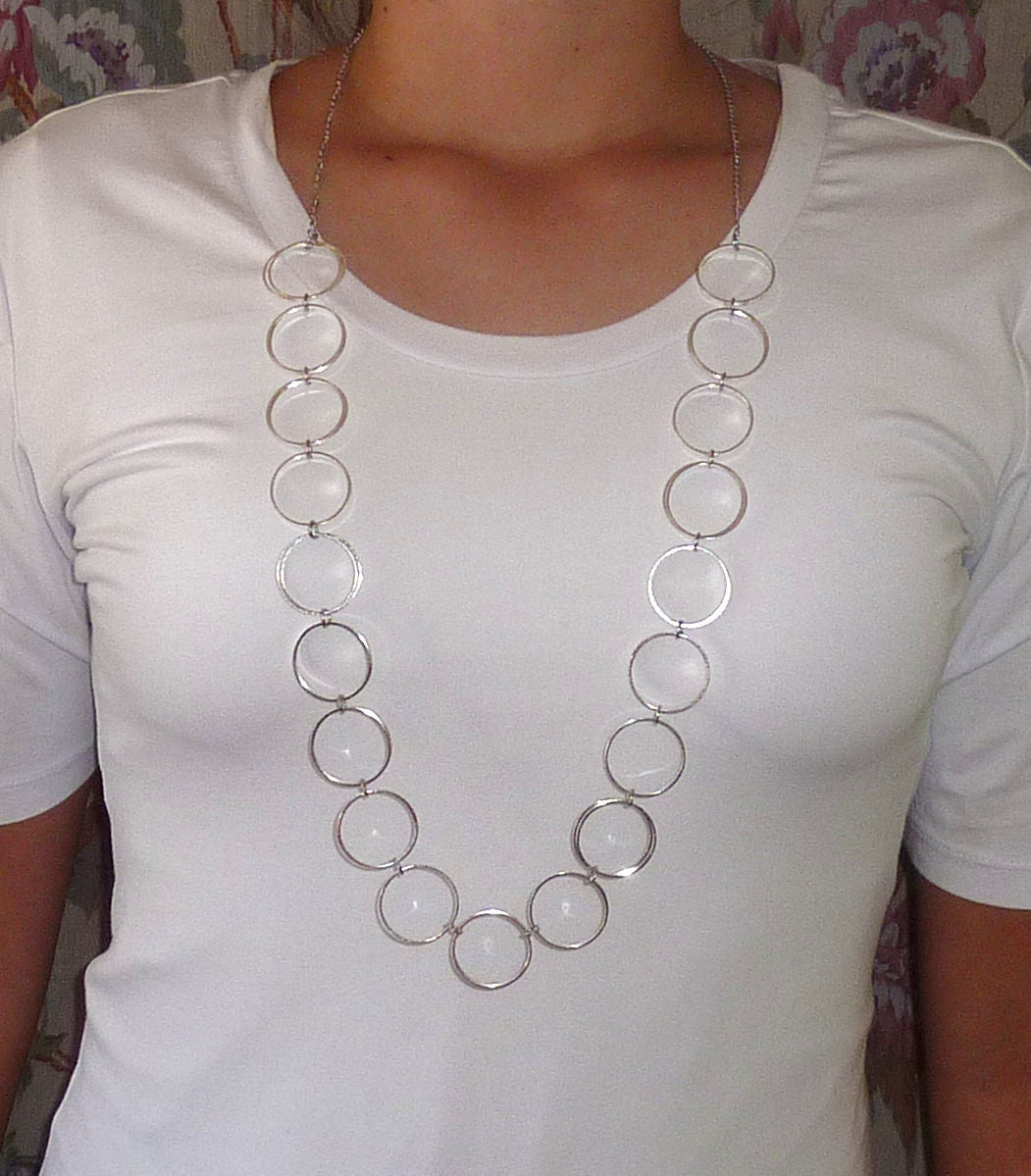 Hello Beautiful! Simple - Women's Fashion Lanyard 34" Breakaway Magnetic Clasp