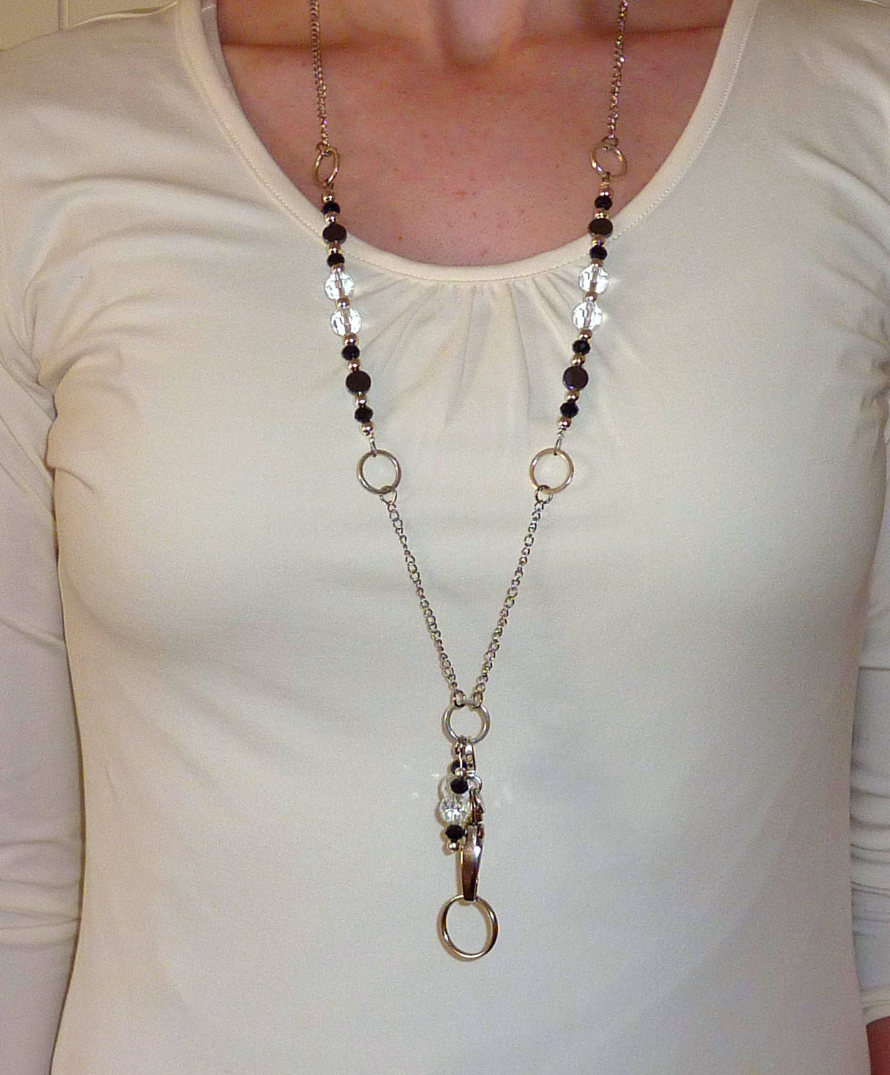 Katie Fashion Women's Lanyard - 34" - Breakaway Magnetic Clasp