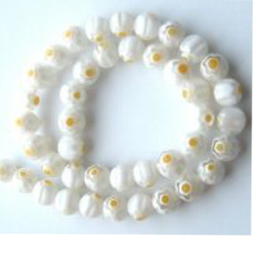 10mm Millefiori Single Flower (M5)