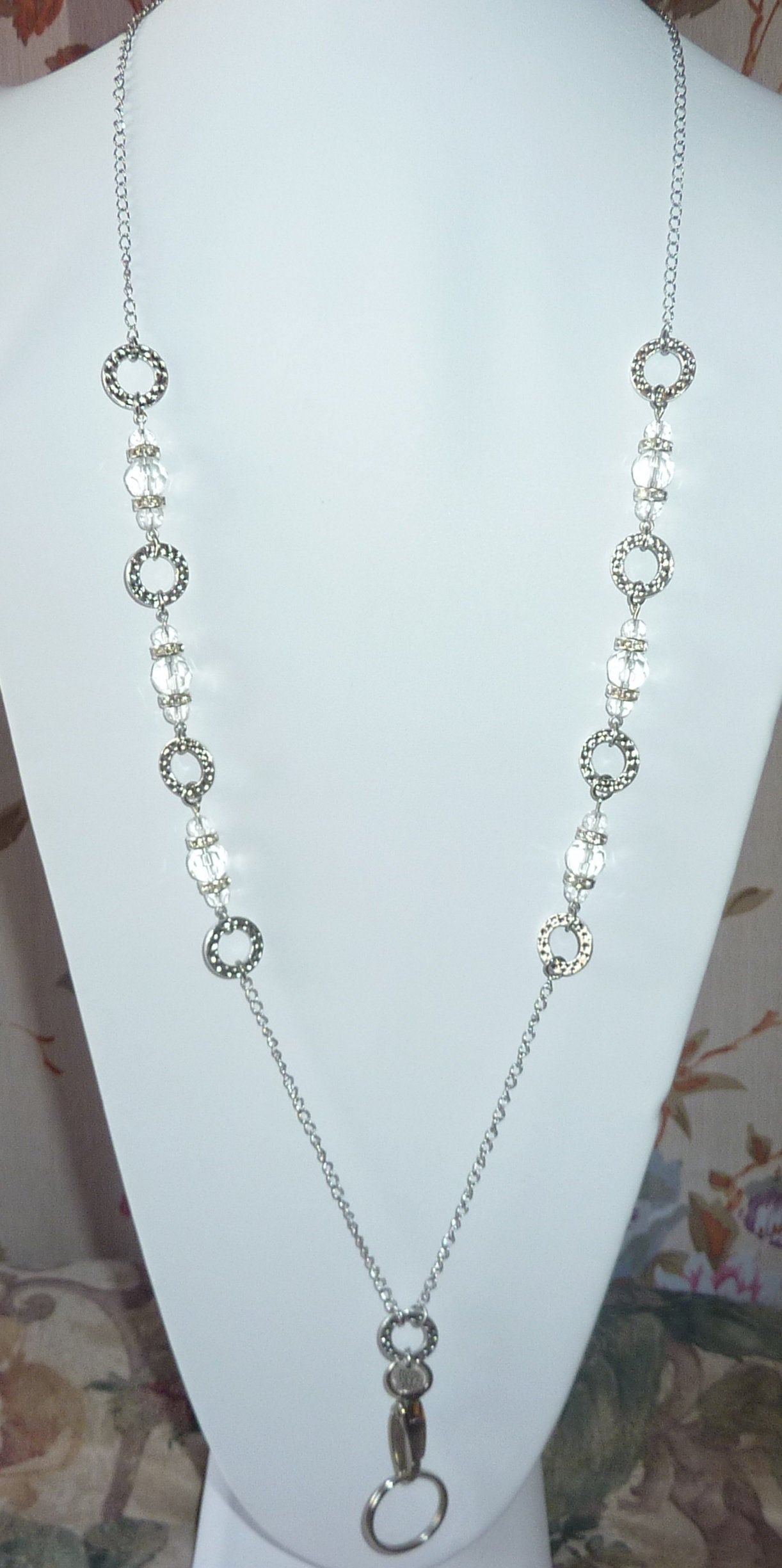 Grand Fashion Women's Lanyard 34" Breakaway Magnetic Clasp