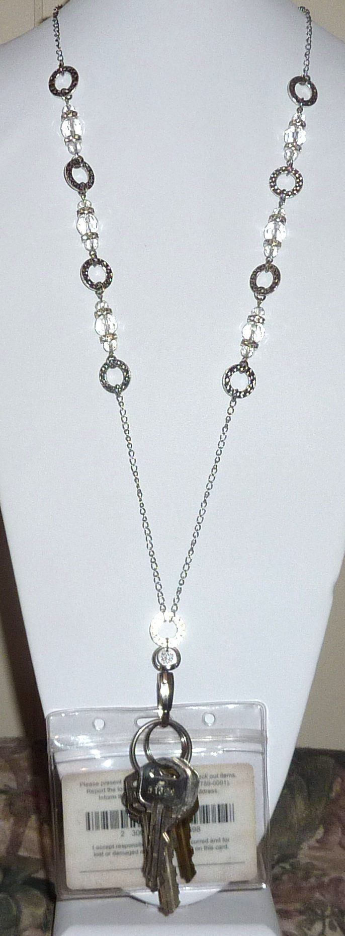 Grand Fashion Women's Lanyard 34" Breakaway Magnetic Clasp