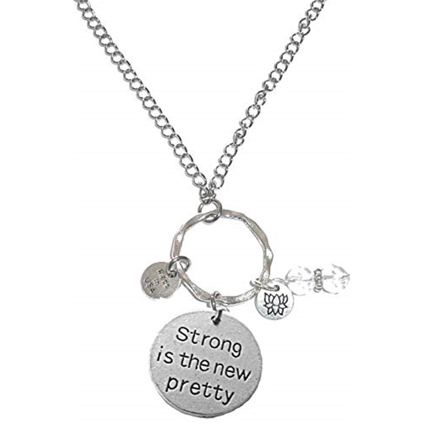 Rearview Mirror Charms - Strong Is The New Pretty