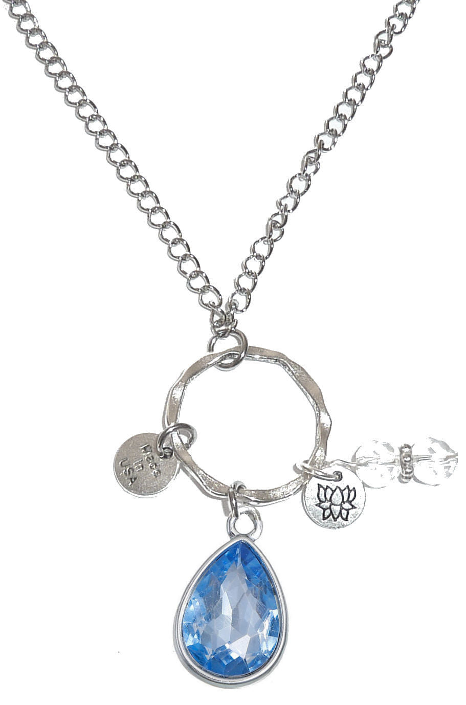 Car Charm - December Birthstone Rear View Charm