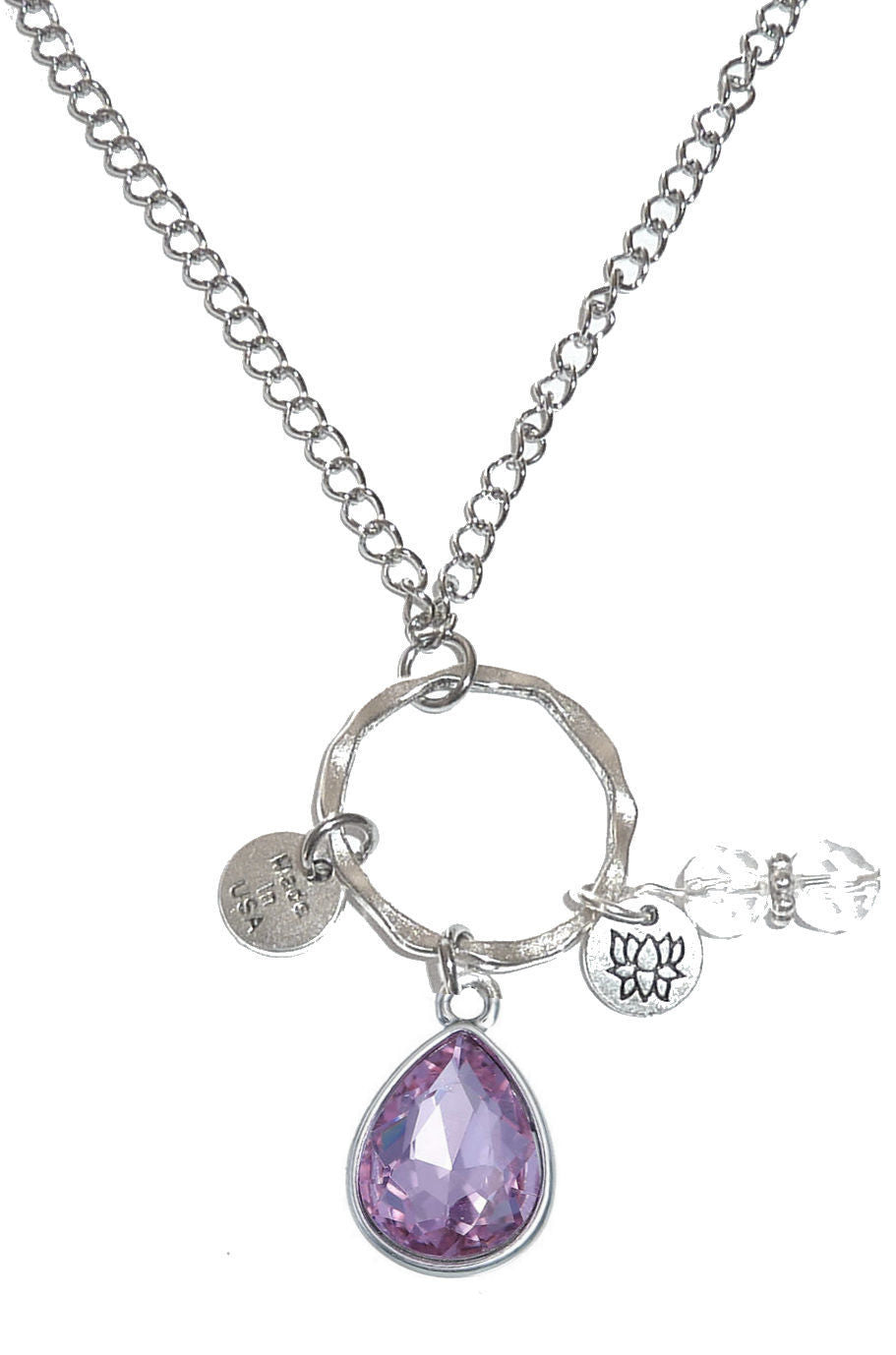 Car Charm - June Birthstone Rear View Charm