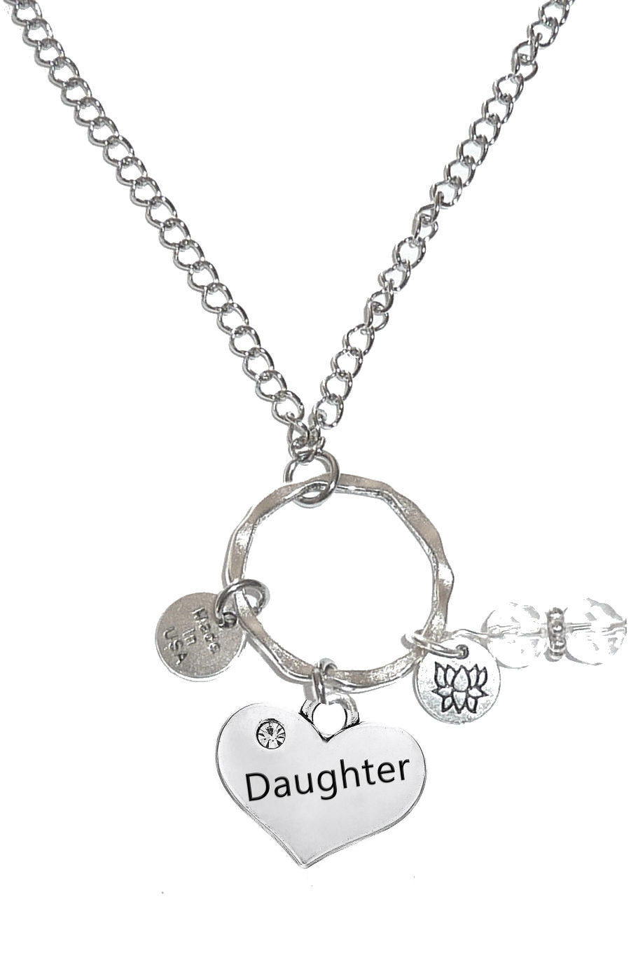 Daughter Charm - Rearview Mirror Accessory