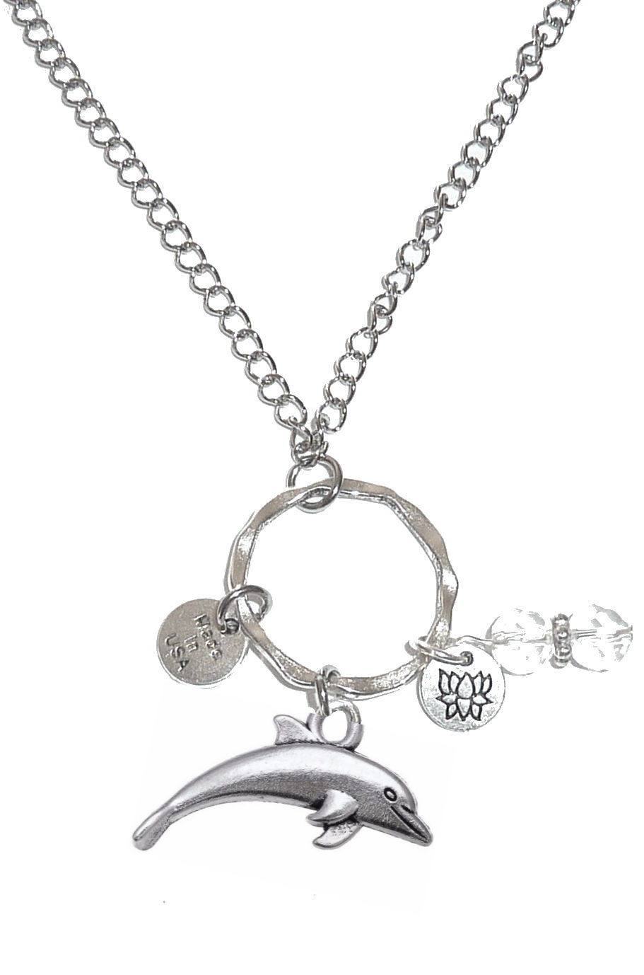 Dolphin Car Charm - Rear View Ornament