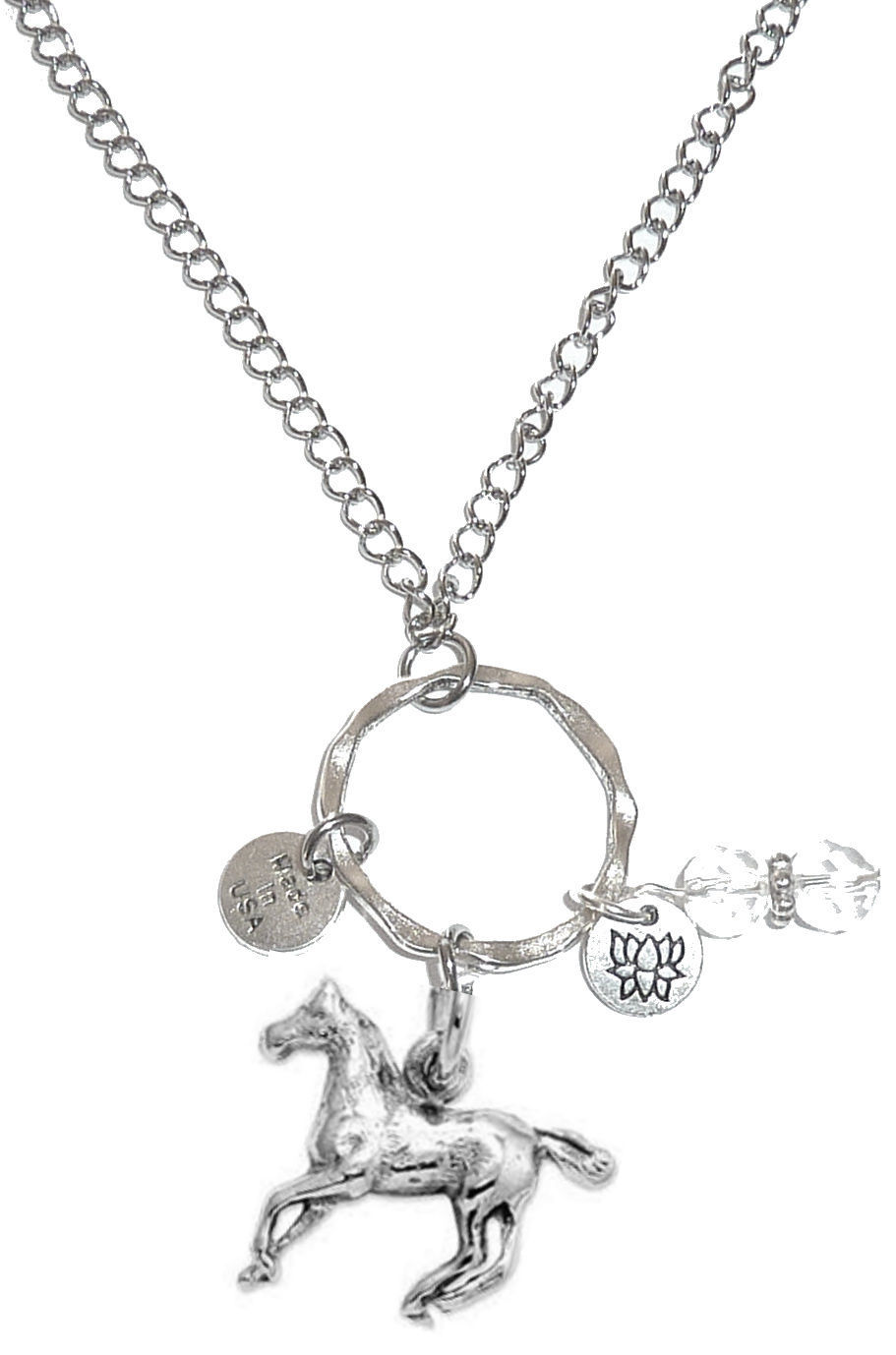 Horse Car Charm - Rear View Ornament