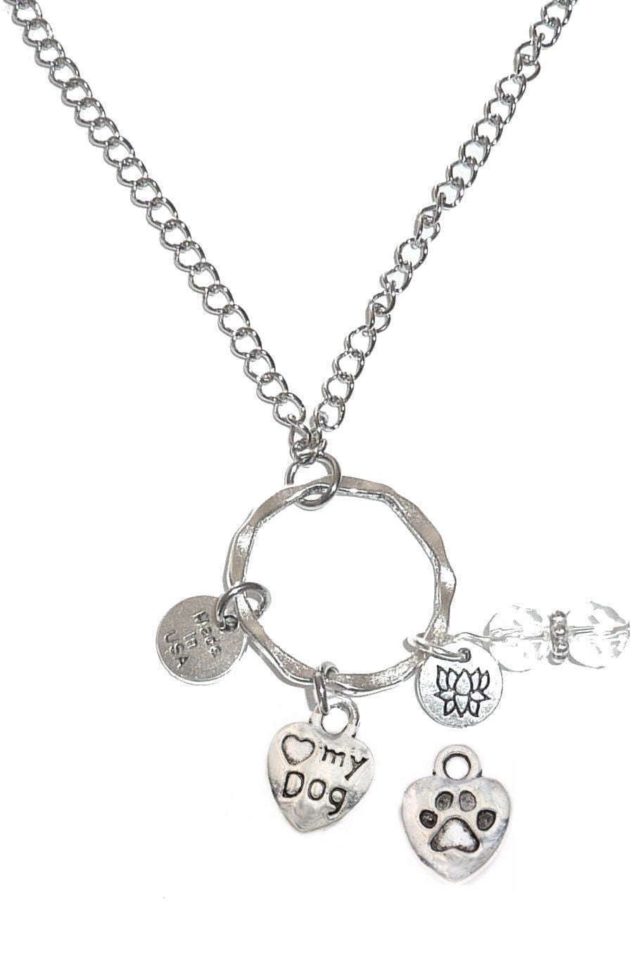 Rear Mirror Charms - Love My Dog