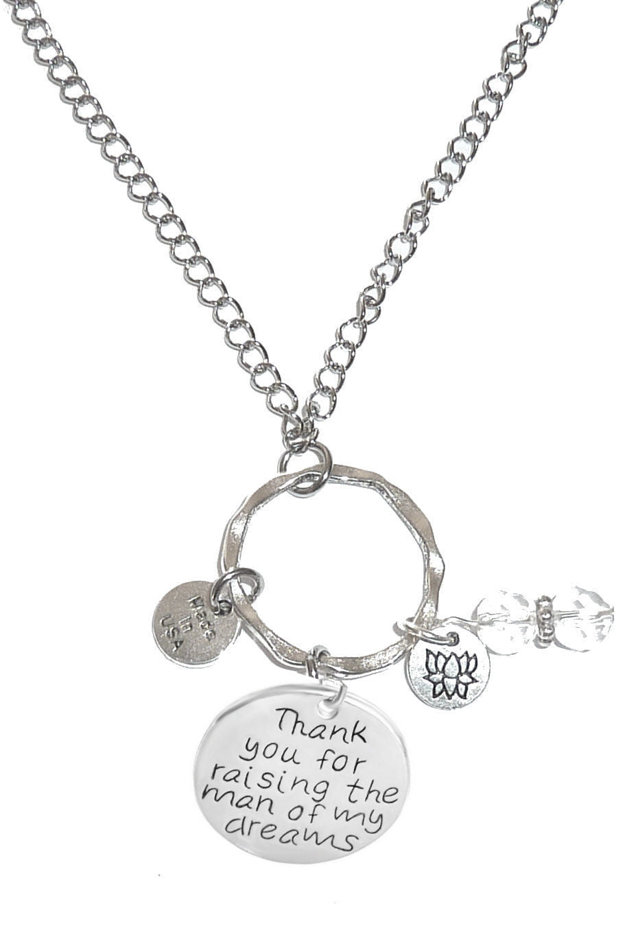 Car Mirror Charms - Thank You For Raising The Man Of My Dreams