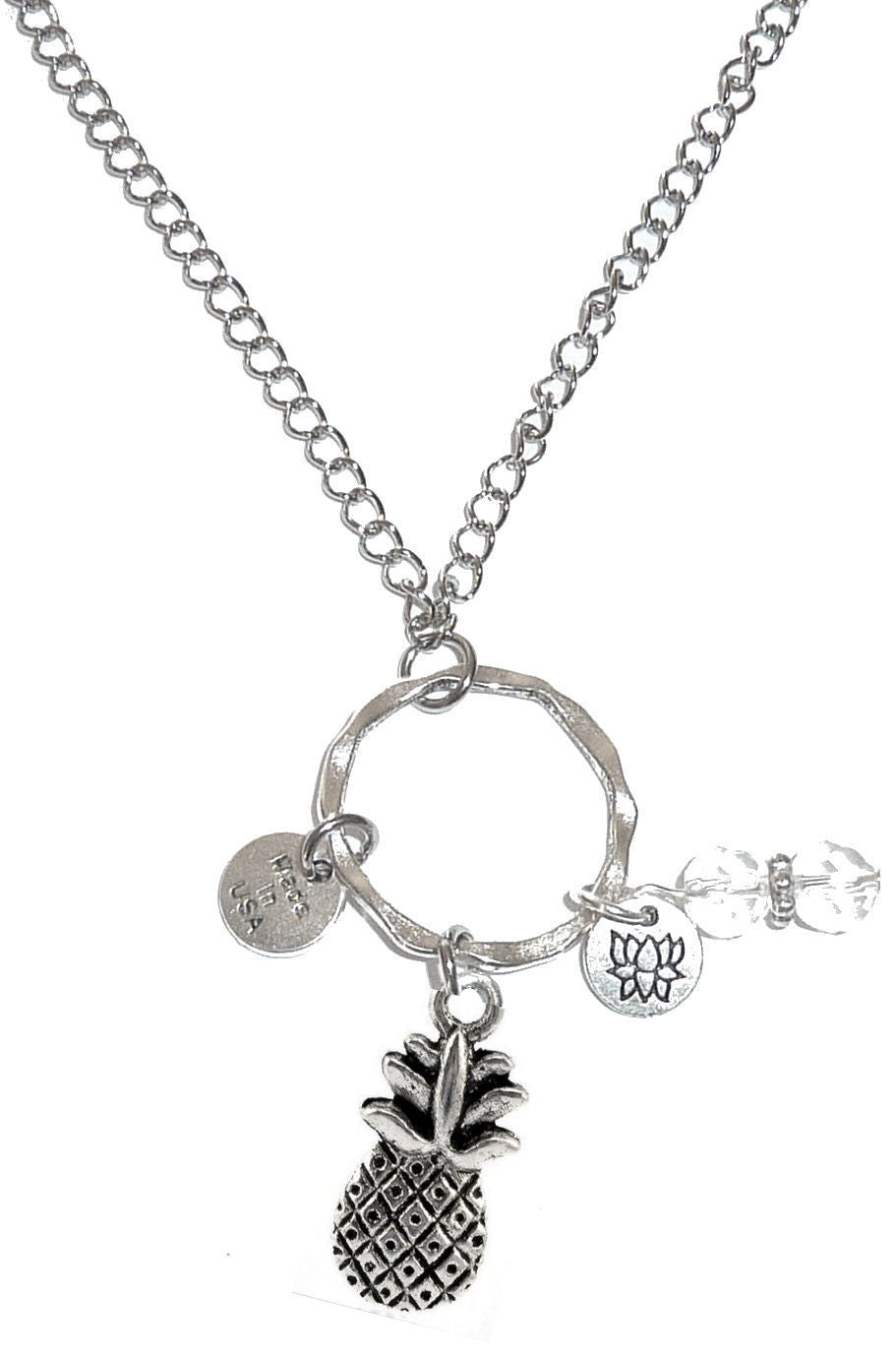 Pineapple Car Charm - Rear View Mirror Accessories