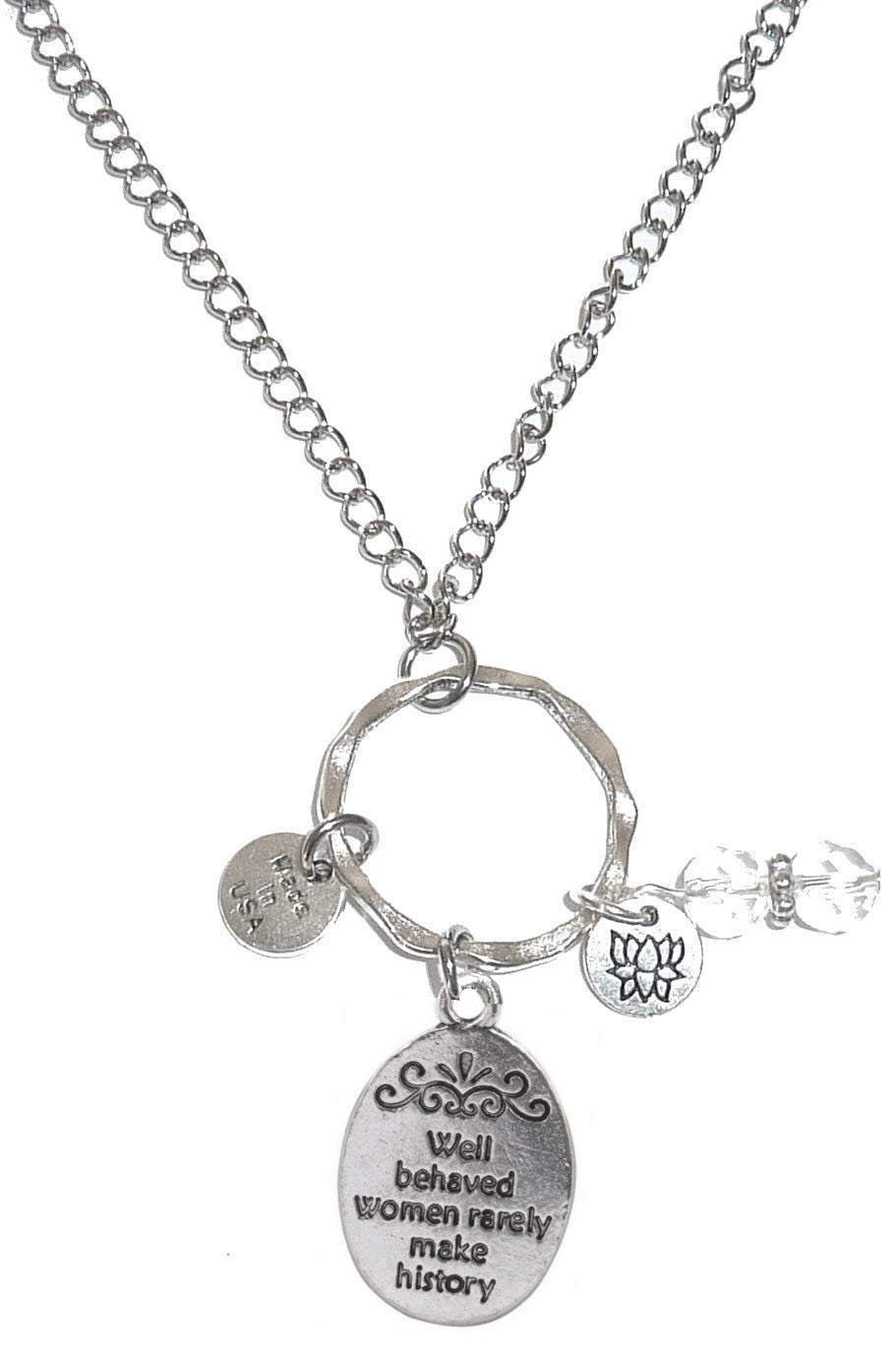 Rearview Mirror Charms - Well Behaved Women Rarely Make History