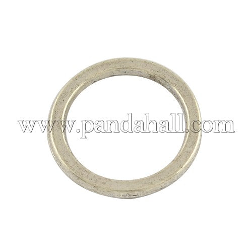 Small Delicate Style Silver Plated Linking rings 10 per pack