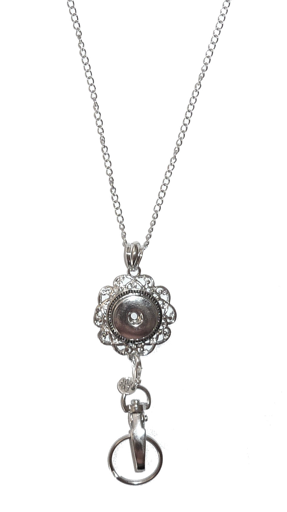 Snap Necklace Lanyard - NON Breakaway (Round)