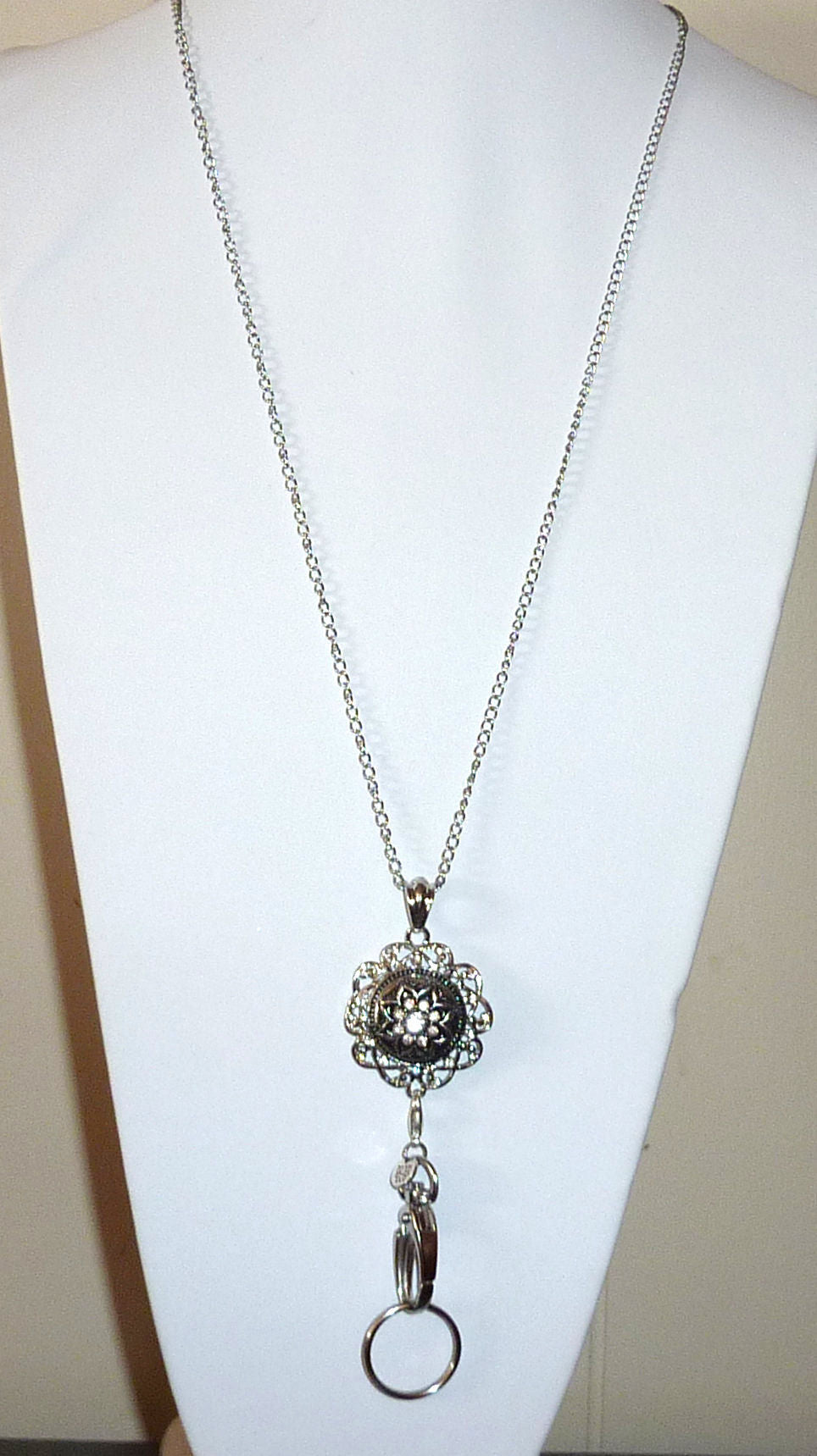 Snap Necklace Lanyard - NON Breakaway (Round)