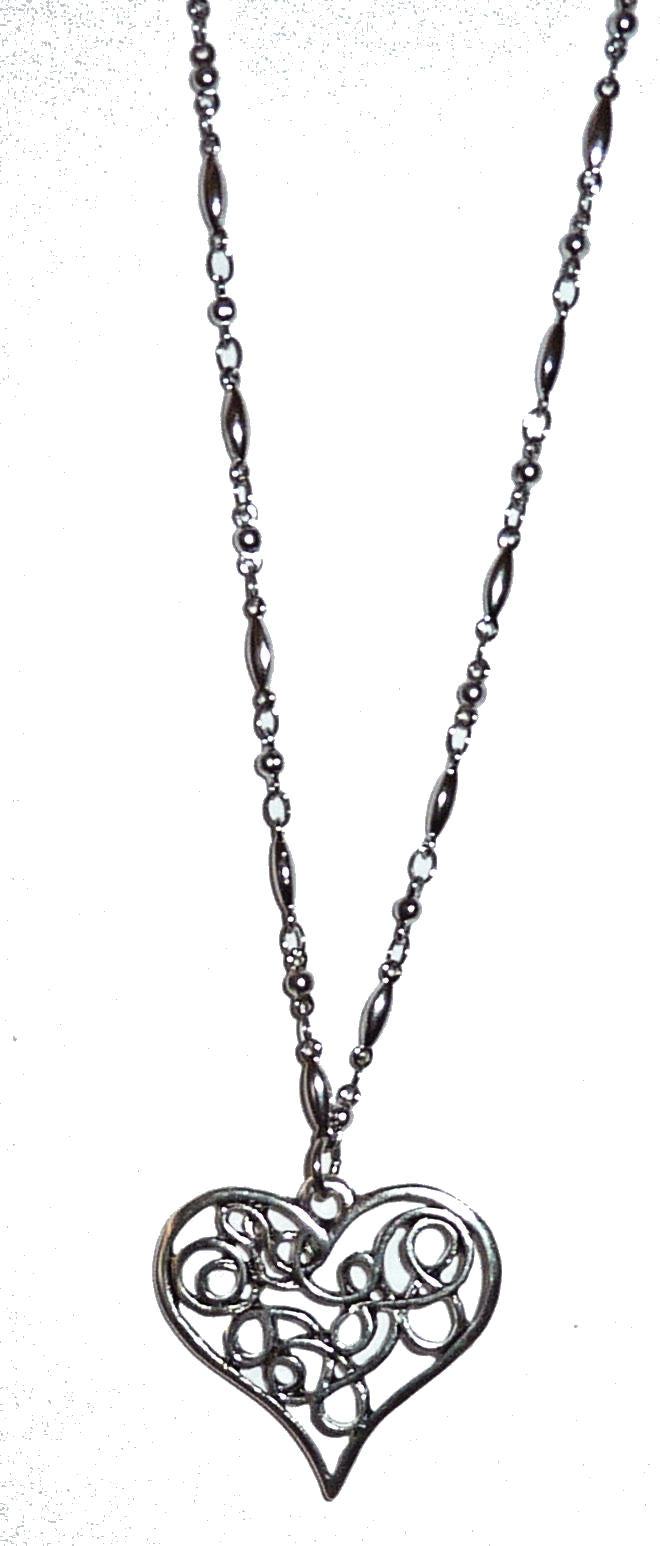 Hidden Hollow Beads Silver Cross Lanyard (Trendy Cross)