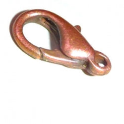14mm Bronze Plated Clasps Pack of 25
