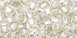 Silver-Lined Crystal 6/0 Seed Beads Bag (Apx. 4000)