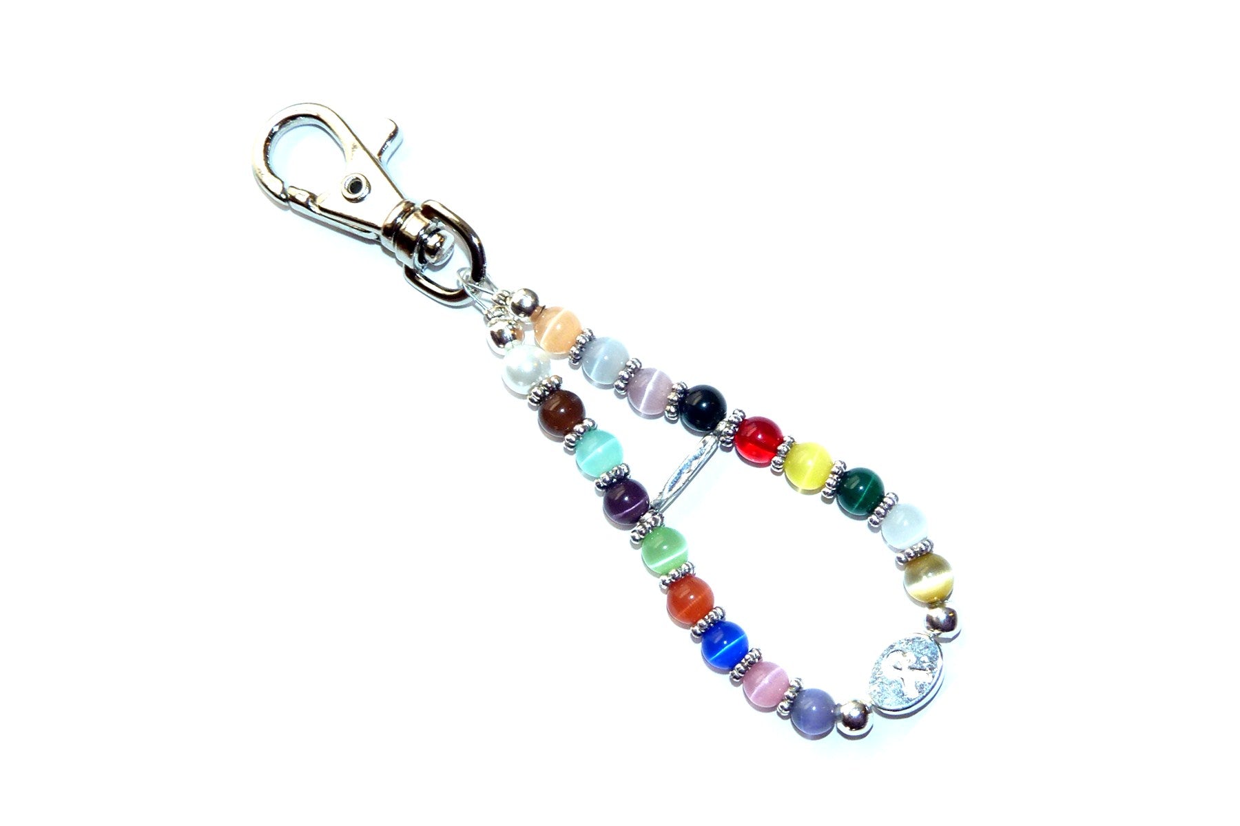 Cancer Awareness Key Chains – Hidden Hollow Beads