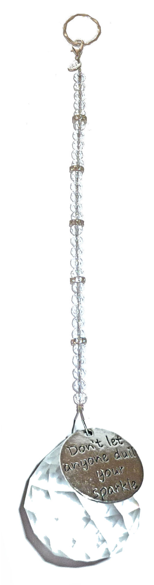 Beaded Suncatcher - Don't Let Anyone Dull Your Sparkle