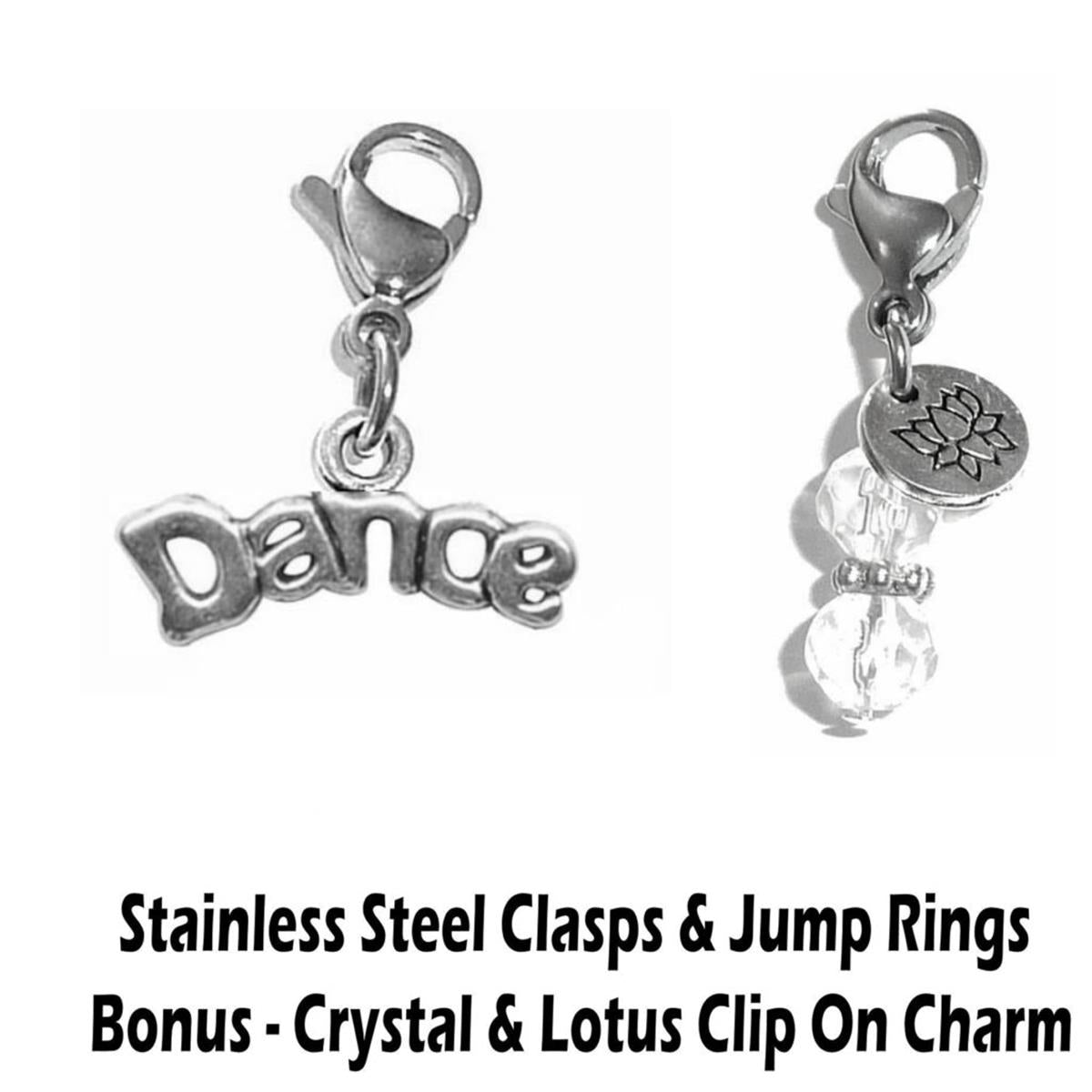 Dance Clip On Charms - Whimsical Charms Clip On Anywhere