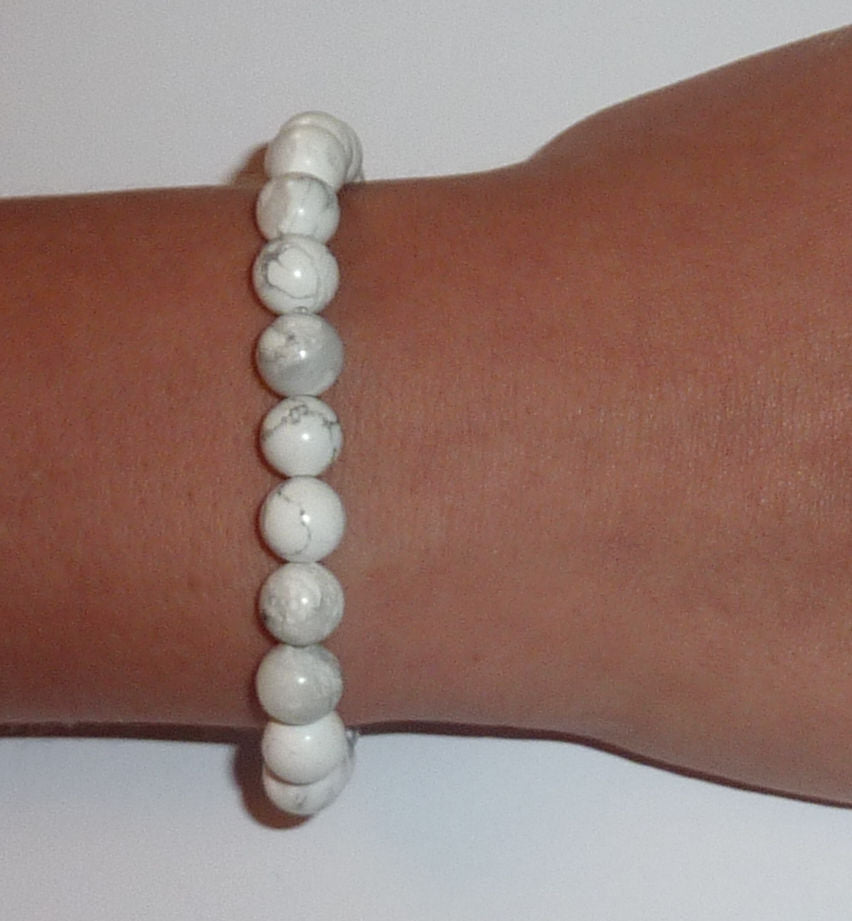 Strong Women Howlite Bracelet - Strong Women, May We Know Them, May We Raise Them, May We Be Them