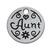 Pewter Silver Tone charm - Aunt (Heart)