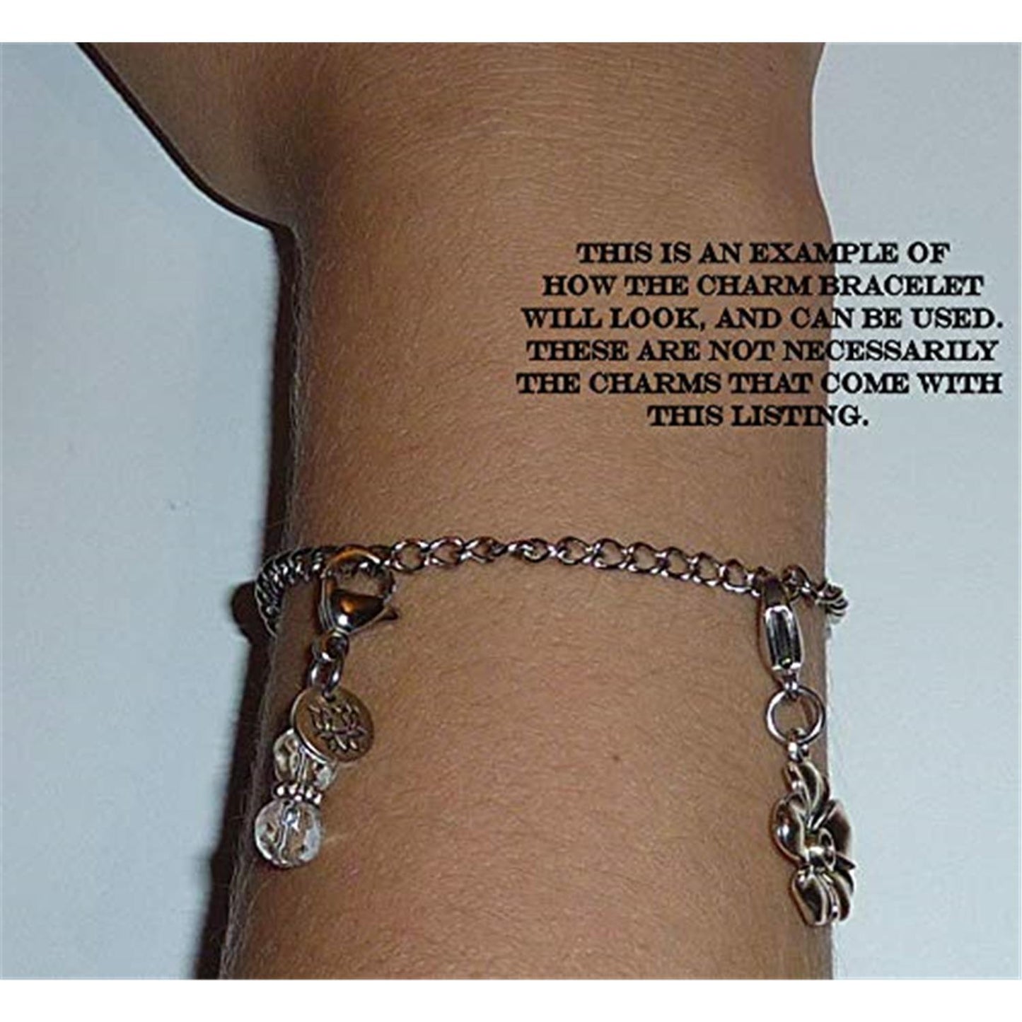 Encouragement - Custom Charm Bracelet Set