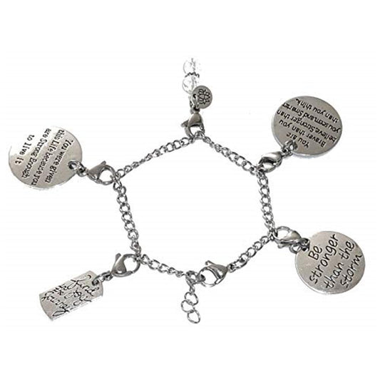 Encouragement - Custom Charm Bracelet Set