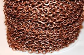 BRONZE Curb Chains, Solder, Stainless Steel Color Size: chain links: about 4mm long, 3mm wide, 0.5mm thick, 100m/strand.