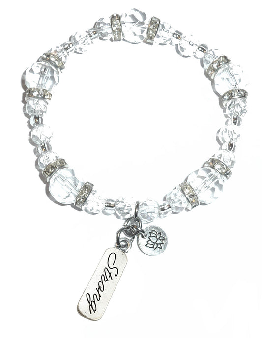 Strong Charm Bracelet - Crystal Stretch