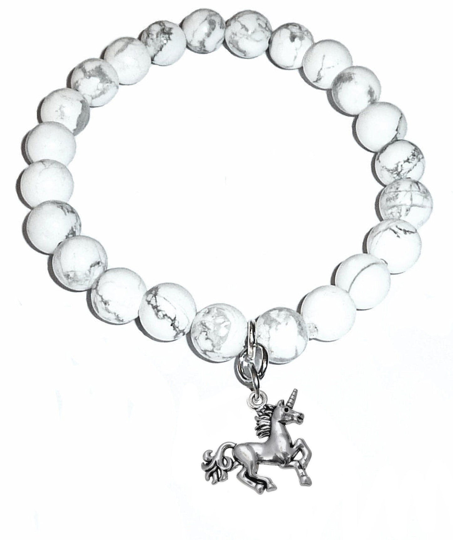 Unicorn Howlite Bracelet - Unicorn Bracelet