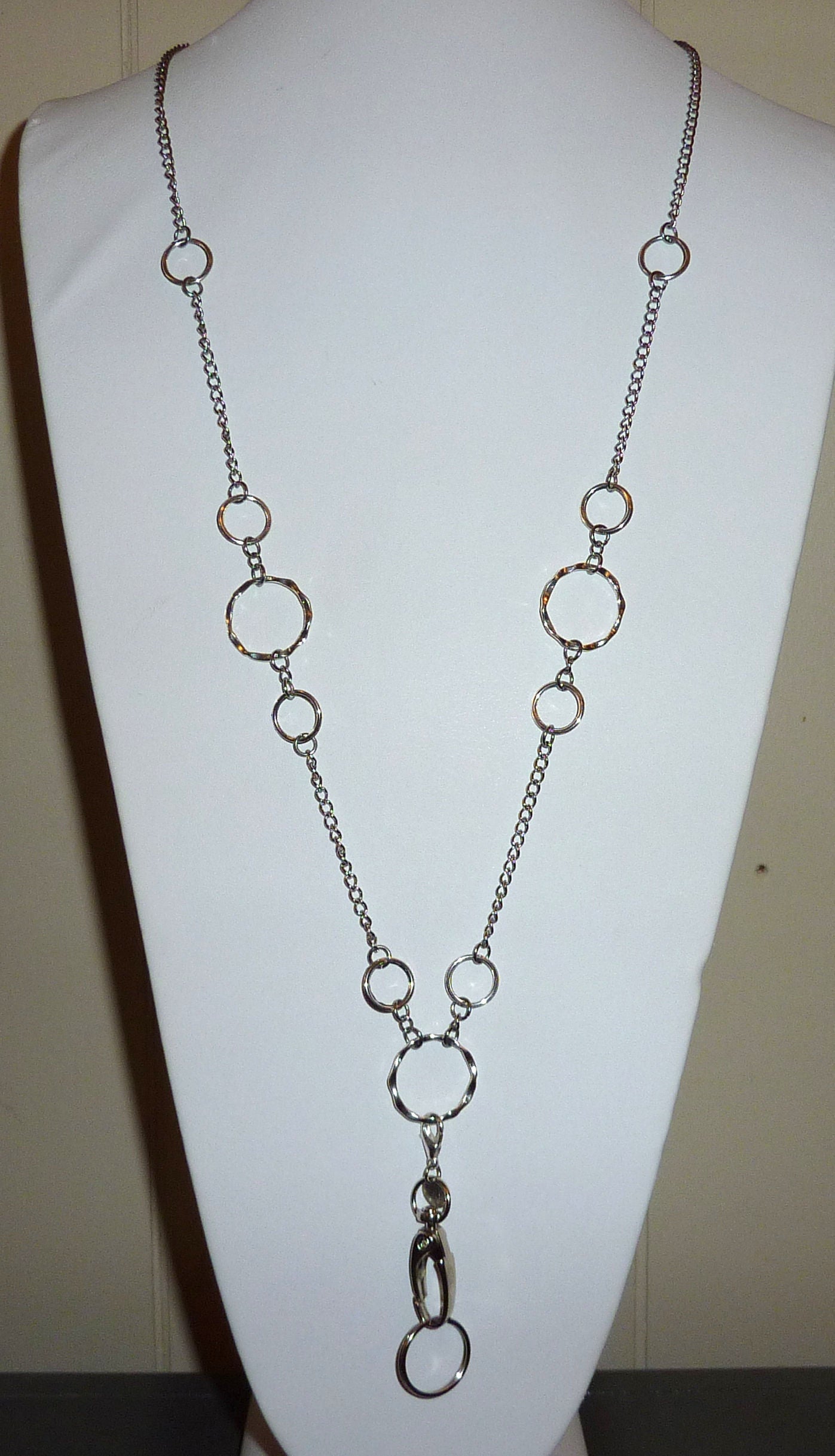 Looks Like Jewelry! Women's Fashion Necklace Lanyard, Adjustable from 24" to 36" - NON Breakaway