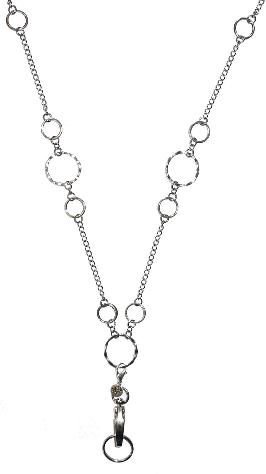 Looks Like Jewelry! Women's Fashion Necklace Lanyard, Adjustable from 24" to 36" - Magnetic Breakaway Style