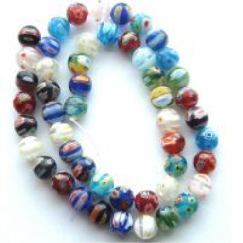 10mm Millefiori Single Flower (M8)
