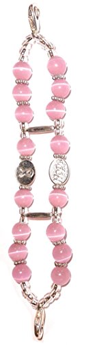 Double Breast Cancer Medical Alert Replacement Bracelet - Stretchy