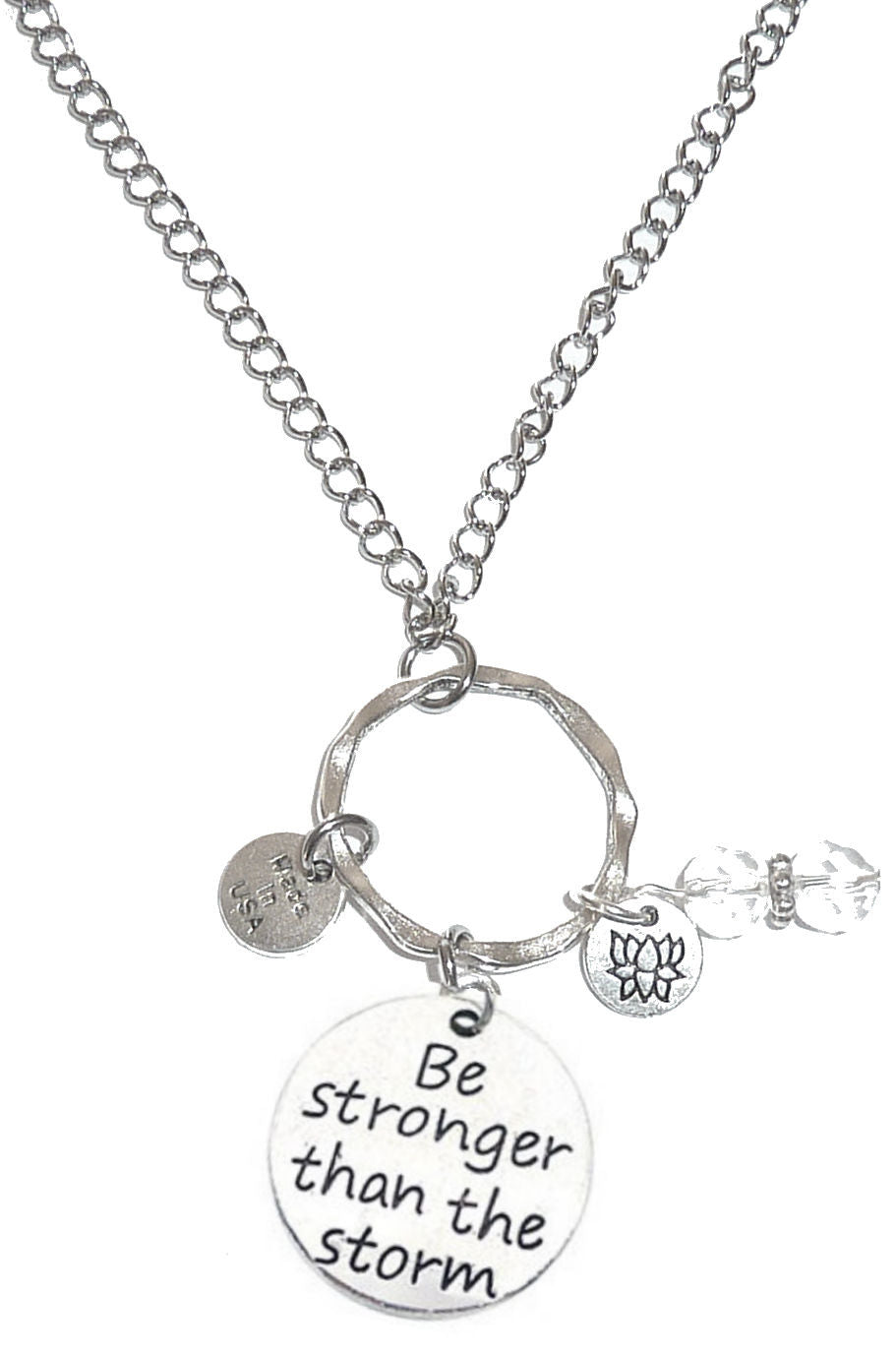 Rearview Mirror Charms - Be Stronger Than The Storm