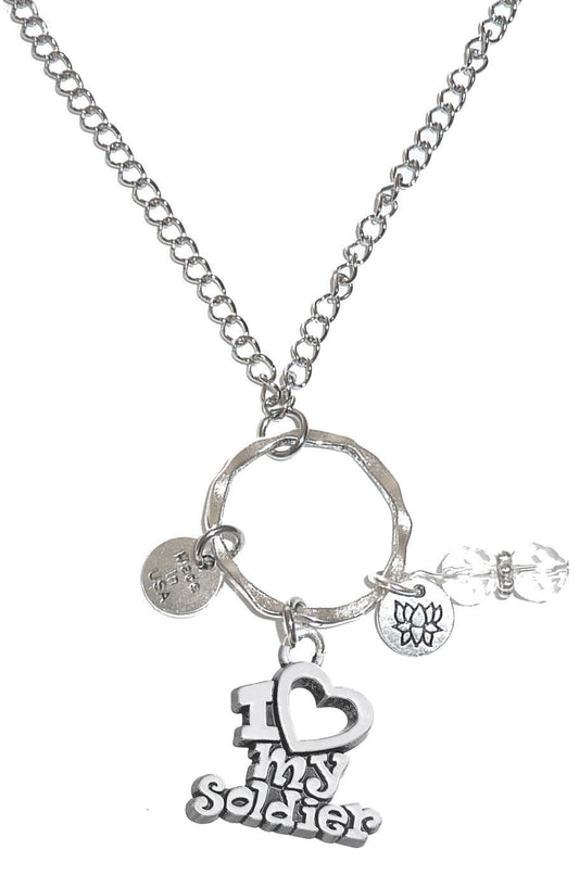 Rear Mirror Charms - I Love My Soldier