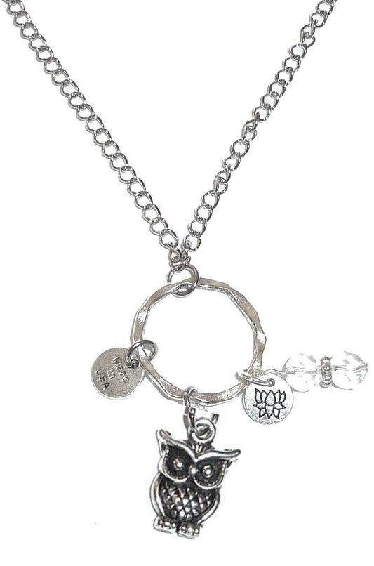 Owl Car Mirror Charm