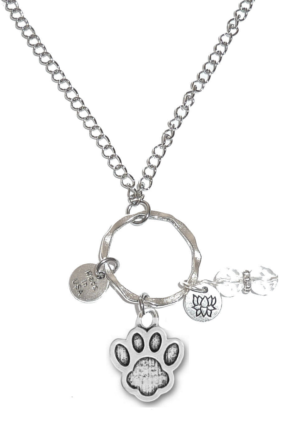 Rearview Mirror Charms - Paw Print Charm