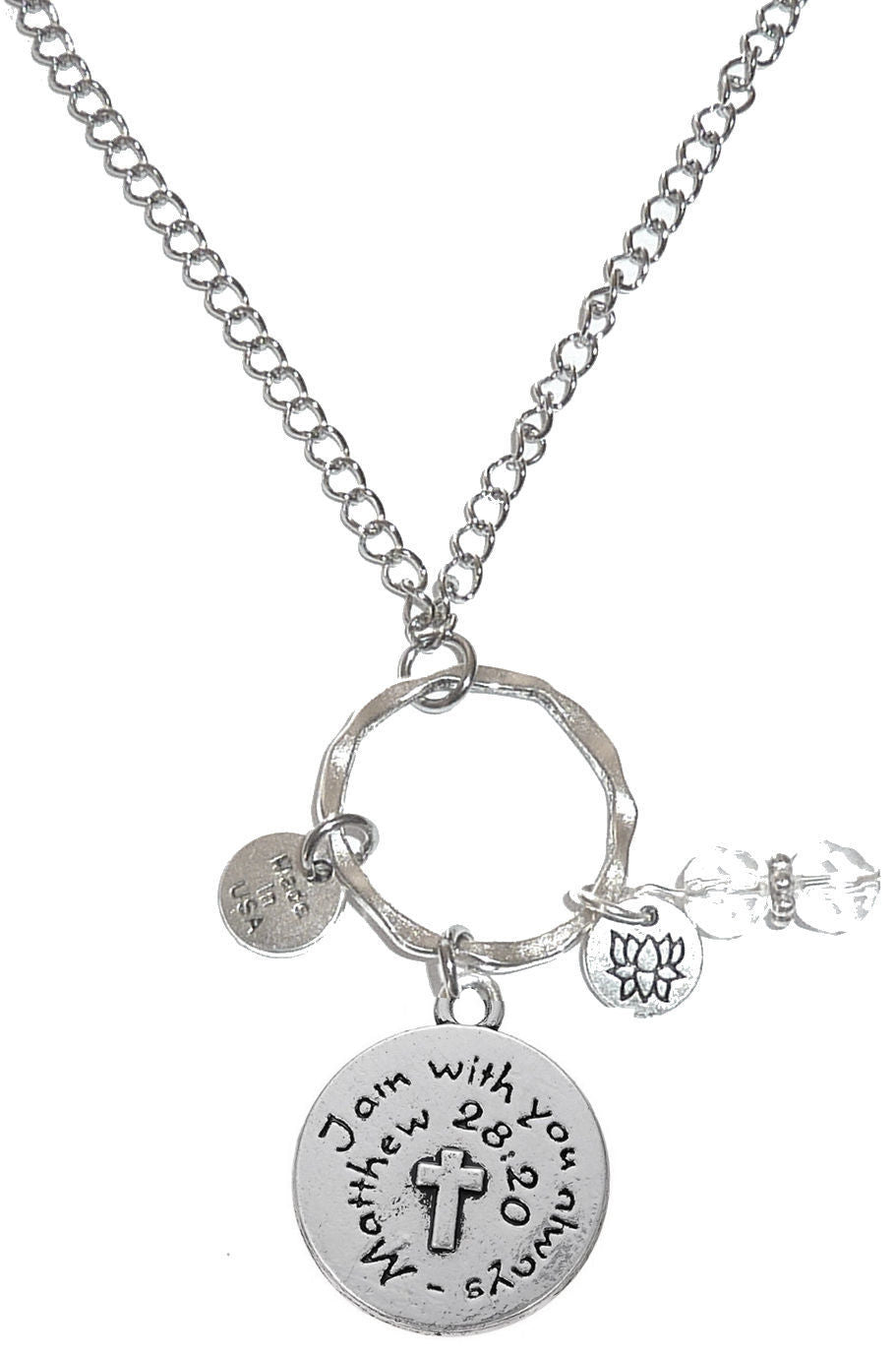 Rearview Mirror Charms - I Am With You Always