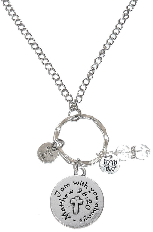 Rearview Mirror Charms - I Am With You Always