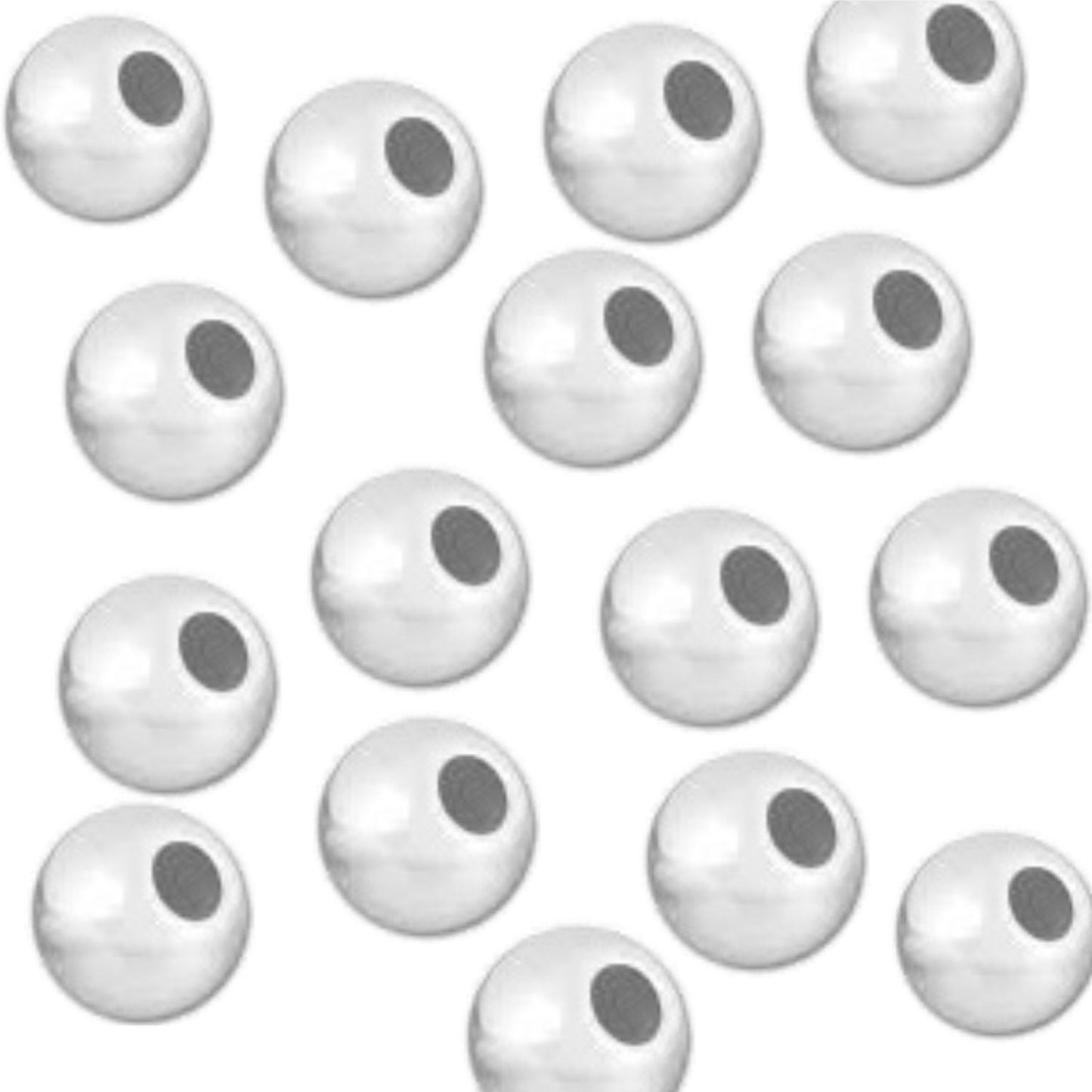 5mm Silver Plated Beads Pack of 5,000